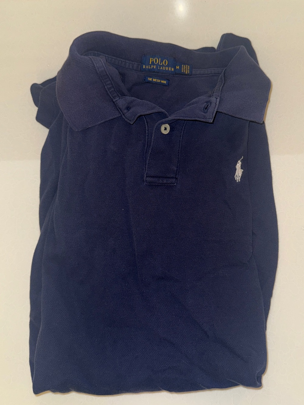 Polo by Ralph Lauren Women’s  Dark Blue Polo with White Pony Dress